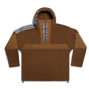 Icy park teddy hoodie in brown